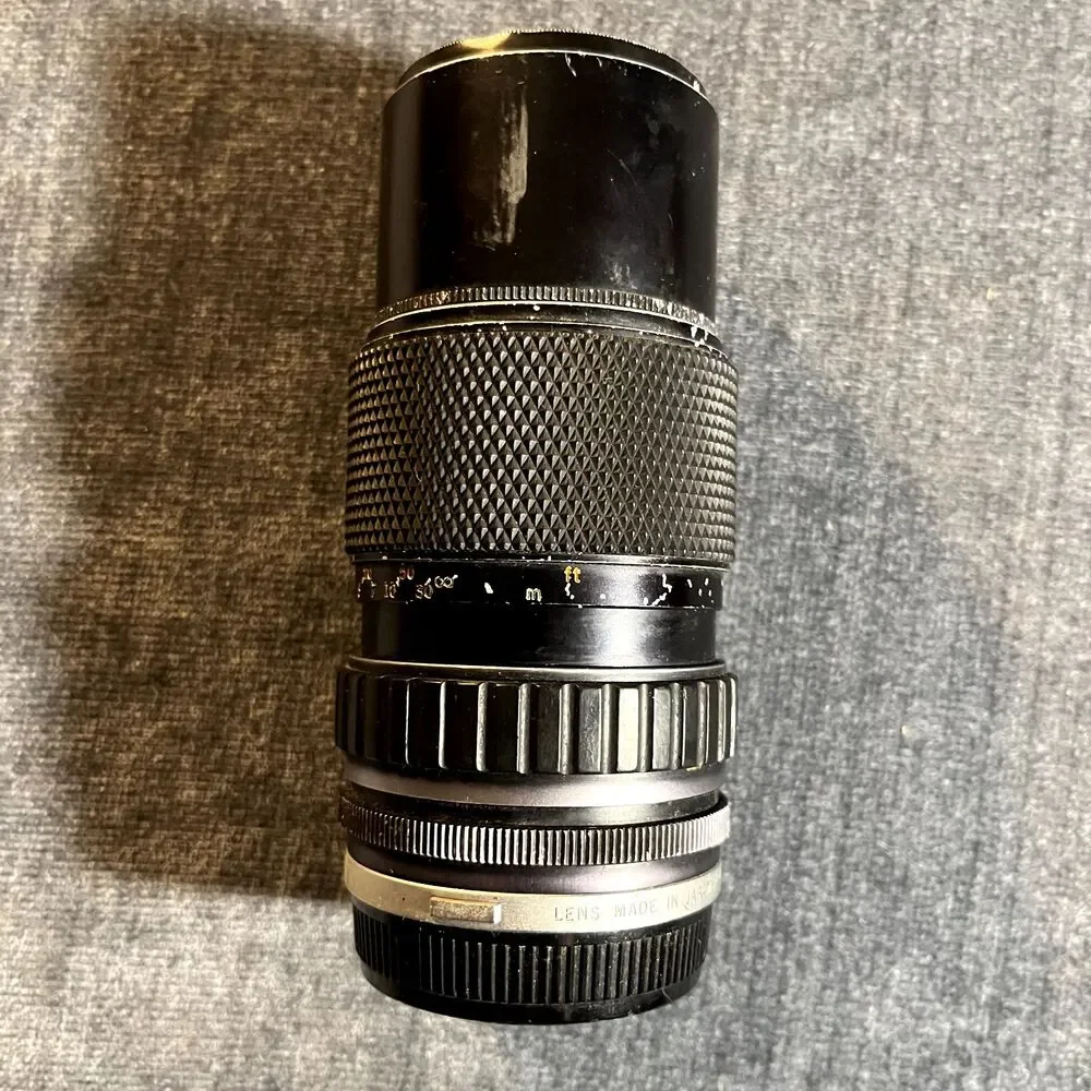 Lot of 2 Olympus OM-System Zuiko Auto-S 50mm f/1.4 and 75-150mm f/4 *Untested*